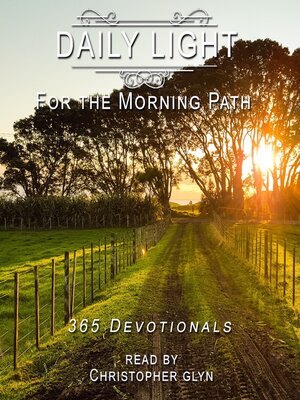 cover image of Daily Light for the Morning Path 365 Devotionals